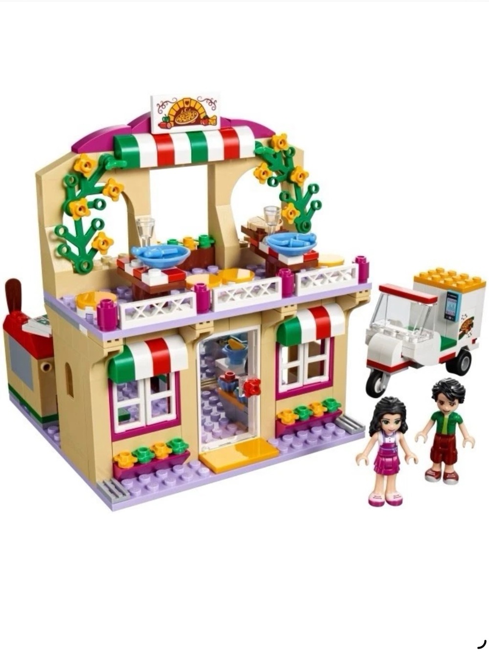 LEGO Friends Heartlake Pizzeria 41311 COMPLETE